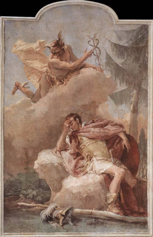 Tiepolo Giambattista - Mercure apparaissant a Enee.jpg